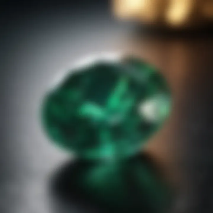 Mesmerizing Emerald Green Diamond