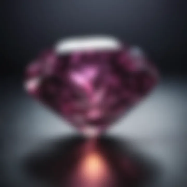 Radiant Violet Sparkle Diamond