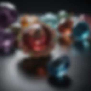 Showcasing Rare Gemstones Gemstone expert showcasing rare and exquisite gemstones