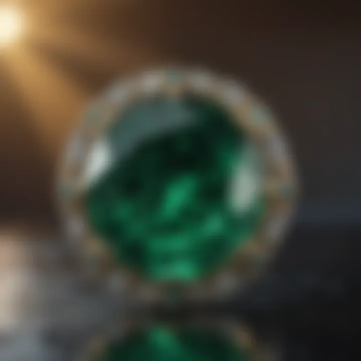 Comparison of enhanced vs. natural emerald