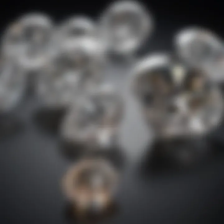 Graph illustrating the value differences between 3-4 carat diamonds and 1 carat diamonds