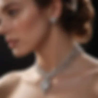 Ethereal Diamond Necklace by Van Cleef Exquisite Van Cleef Diamond Necklace