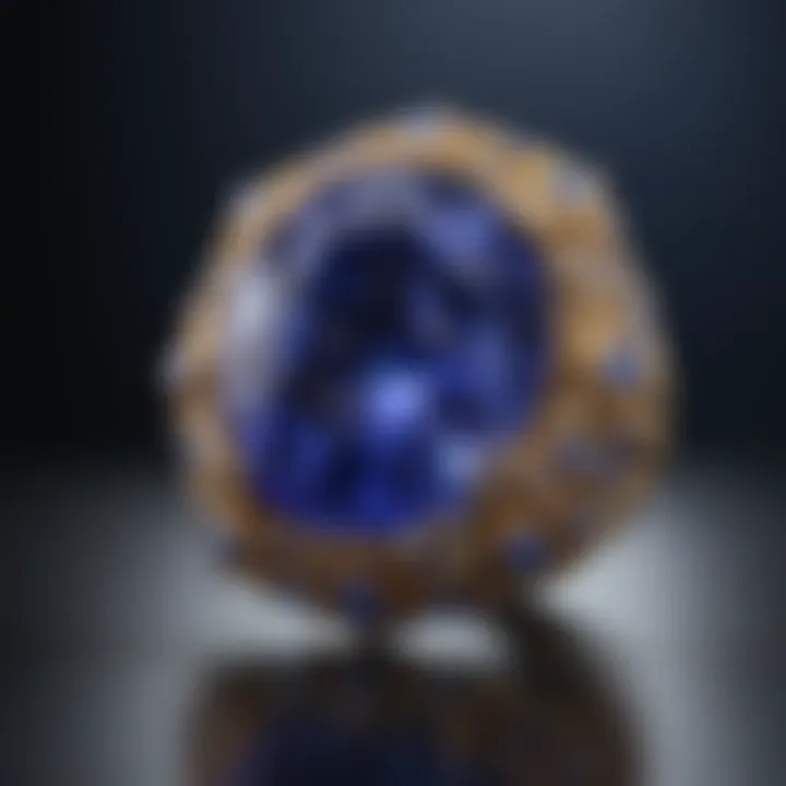 Vibrant Tanzanite 23rd Anniversary Stone