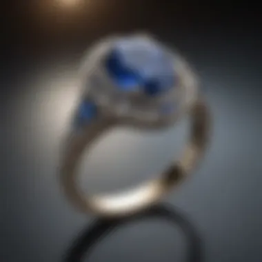 Vintage Inspired Sapphire Ring