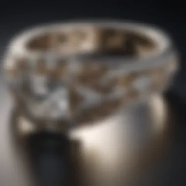 Vintage-Inspired Wedding Band with Filigree Design