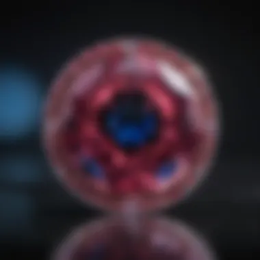 Vivid Sapphire Examination Through GIA Lens