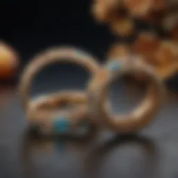 Symbolic representation of wedding rings across different cultures