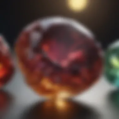 An online marketplace showcasing an array of gemstones for sale.