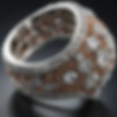 Wide Band Diamond Cluster Ring Craftsmanship