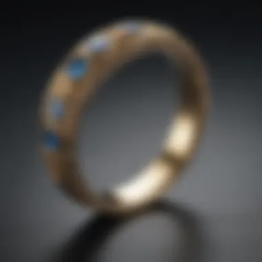Elegance in Tradition Artistic depiction of a traditional work wedding ring
