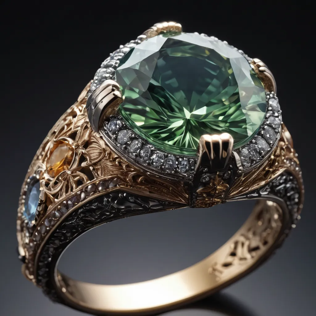 Minhe Rings Discovering the Allure of Mine Cut Rings